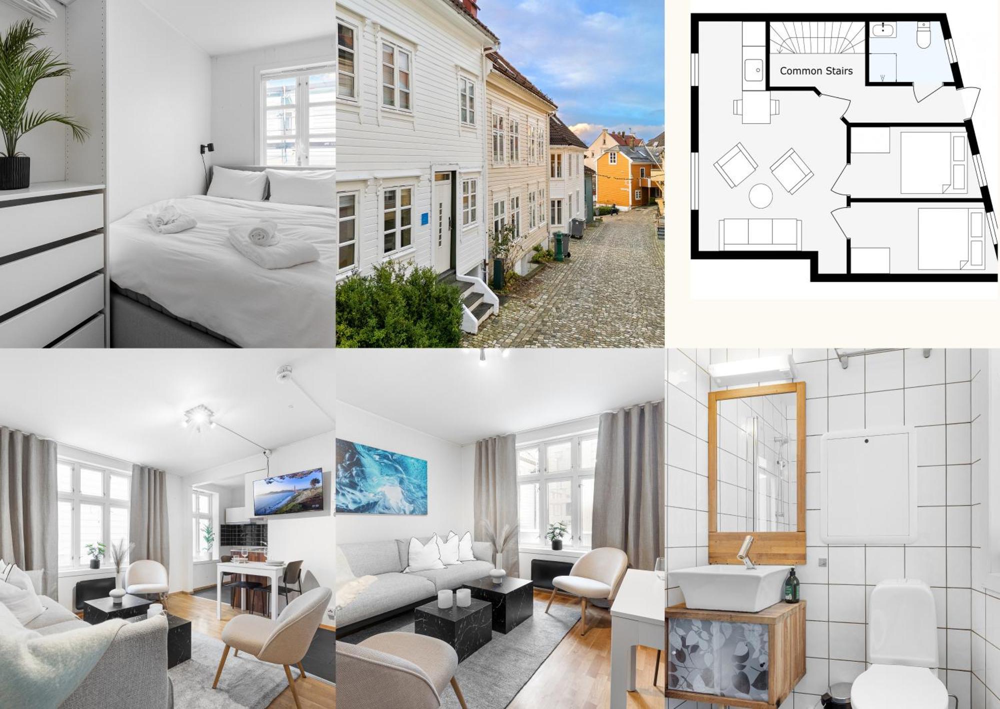 Homerentals Apartments - Behind Bryggen & Historic Cobblestone Streets - 2 Floor Renovated From February 2025 Bergen Esterno foto
